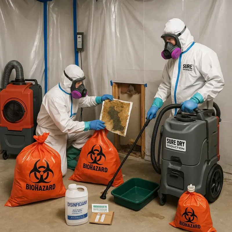 Contaminated Water Handling Protocols process in Centre County, PA