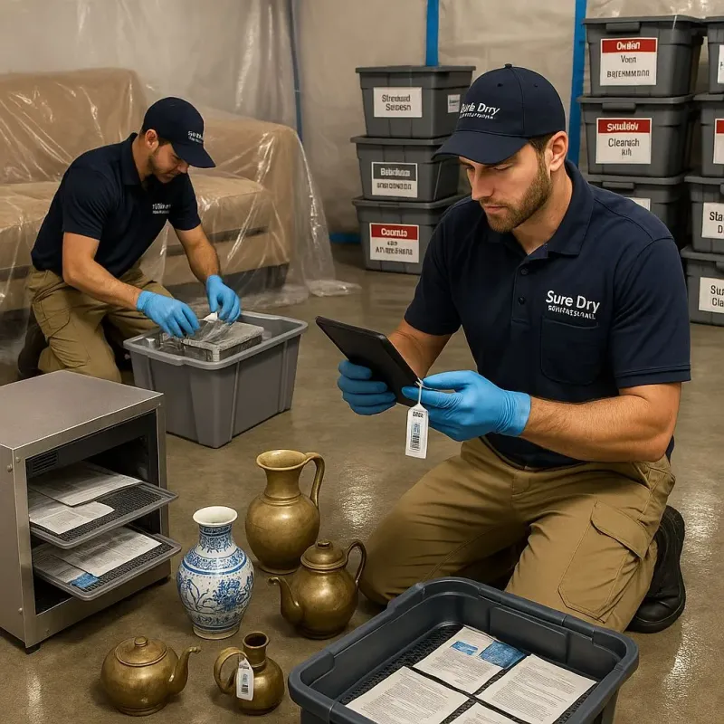 Content Protection and Restoration process in Centre County, PA