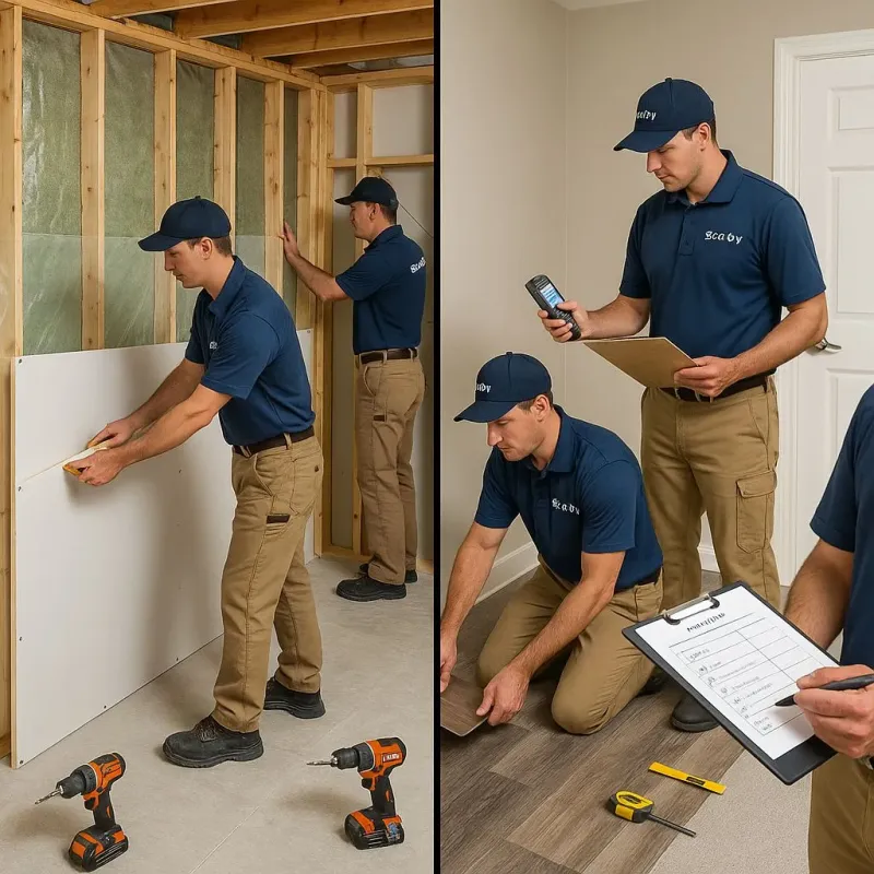 Repairs and Reconstruction process in Centre County, PA